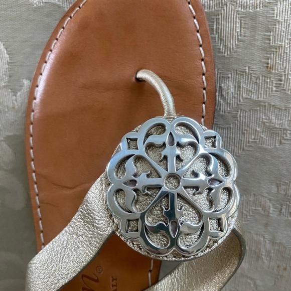 Brighton Alice Gold Sandals - Picture 5 of 12